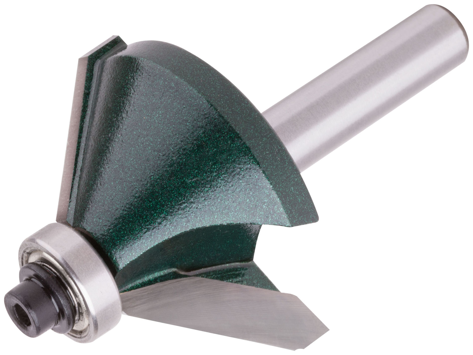 Фреза кромочная конусная с нижним подшипником DxHxL=40х18х62,8 мм (3607-081840)