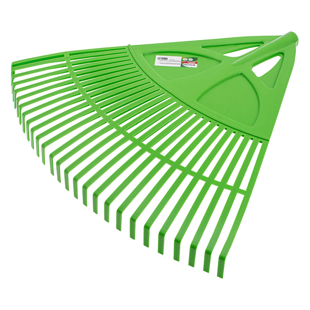 Грабли веерные пластиковые, 620 мм, 27 плоских зубьев, без черенка, Palisad (61709)