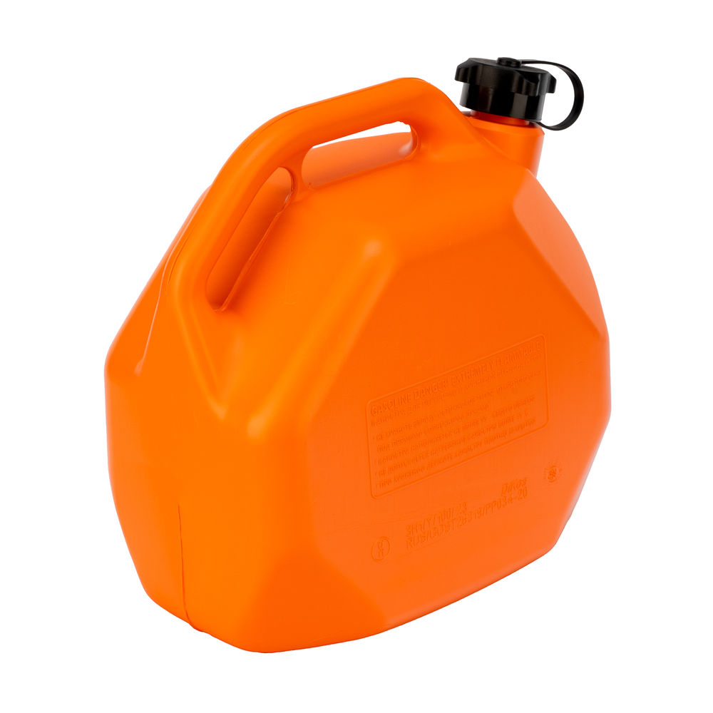 Канистра для ГСМ, пластиковая, со скошенными углами, 10 литров Stels (53111)