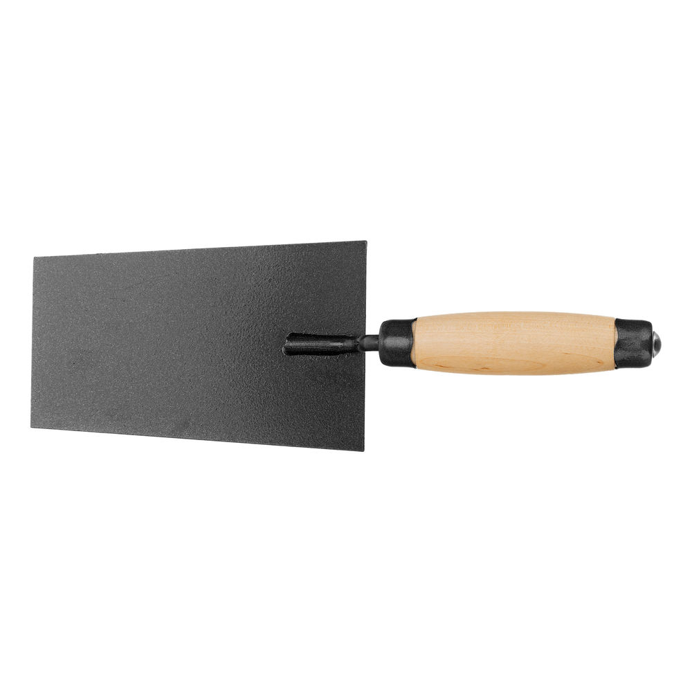 Кельма отделочника, стальная, деревянная усиленная ручка (86241)
