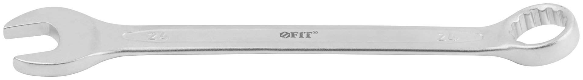 Ключ комбинированный усиленный Гранд, CrV, холодный штамп 24 мм