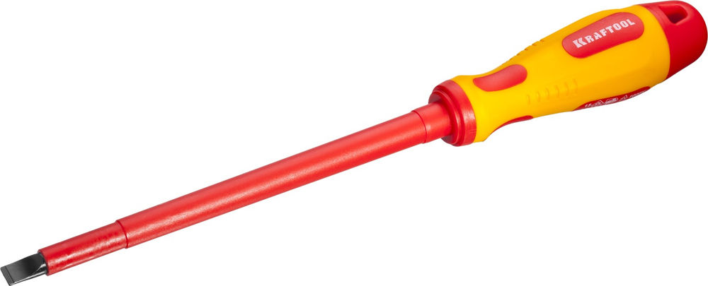 Отвертка высоковольтная SL8 х 175 мм KRAFTOOL 250083-8.0-175