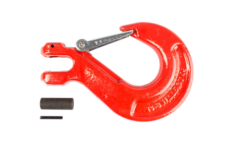 Крюк с вилочным креплением и защелкой TOR г/п 5,3 тн (Q) (123534)