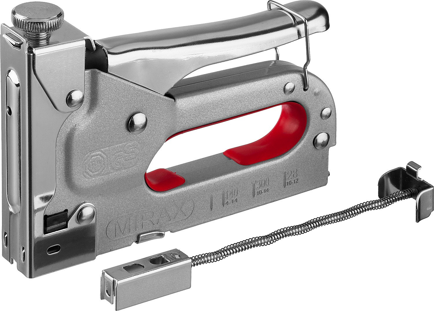 MIRAX Х-140, тип 140 (G/11/57) 20GA (4 - 14 мм)/28/300, стальной степлер (3146)