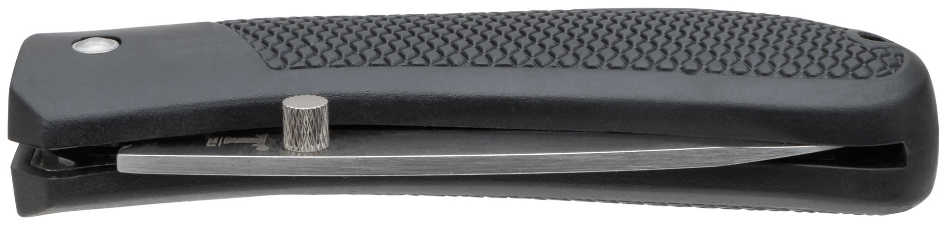 Нож складной Юнкер, 175 мм, лезвие 75 мм, нерж.сталь, ручка с мягкими ПВХ накладками (10553)