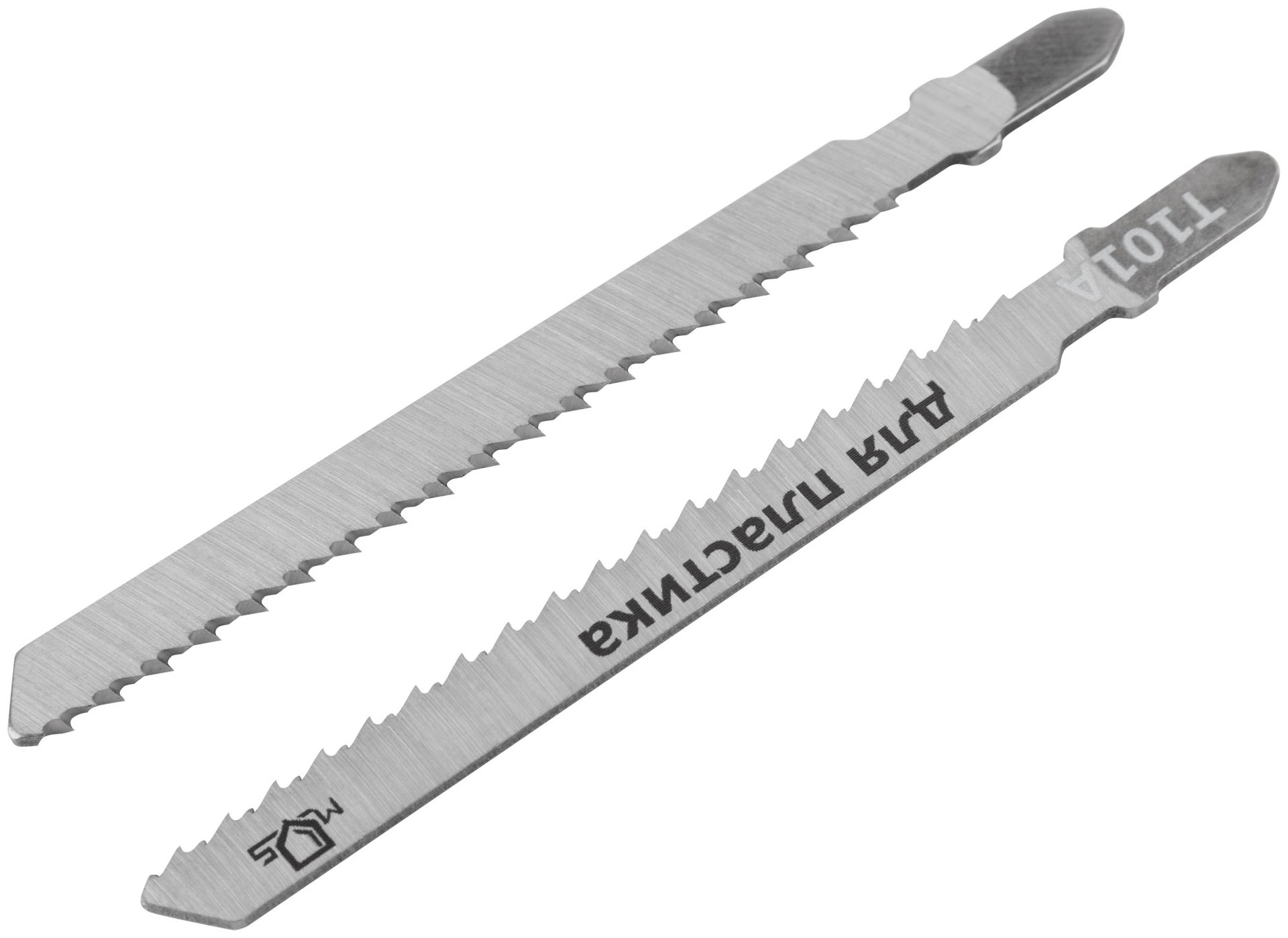 Полотна для эл. лобзика, Т101A, по дереву, HCS, 100 мм, 2 шт. (40800М)