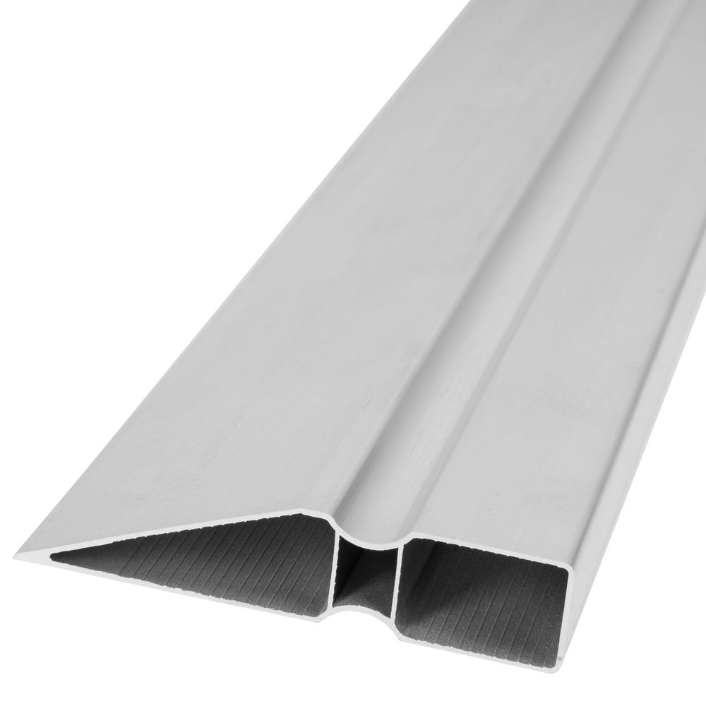 Правило алюминиевое, двойной захват, 2 ребра жесткости, L-2.0 м Matrix (89617)