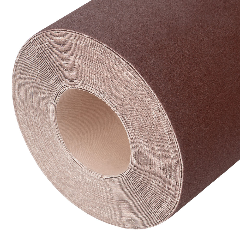 Шкурка на тканевой основе, KK18X W, зернистость 16Н(Р 80) бобина 200 мм х 20 м, водостойкая, БАЗ (75256)