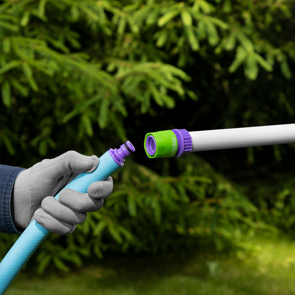 Соединитель пластмассовый, быстросъемный, внутренняя резьба 3/4, аквастоп Palisad (66170)