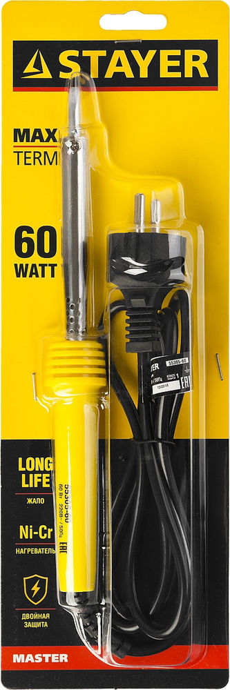 Стеклорез роликовый пластмассовый толщина стекла 2-5 мм 3 ролика STAYER 3000 м 33618_z01  