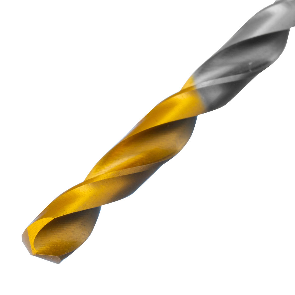 Сверло спиральное по металлу 5 x 86 мм, Р6М5, Golden Tip Denzel (718233)