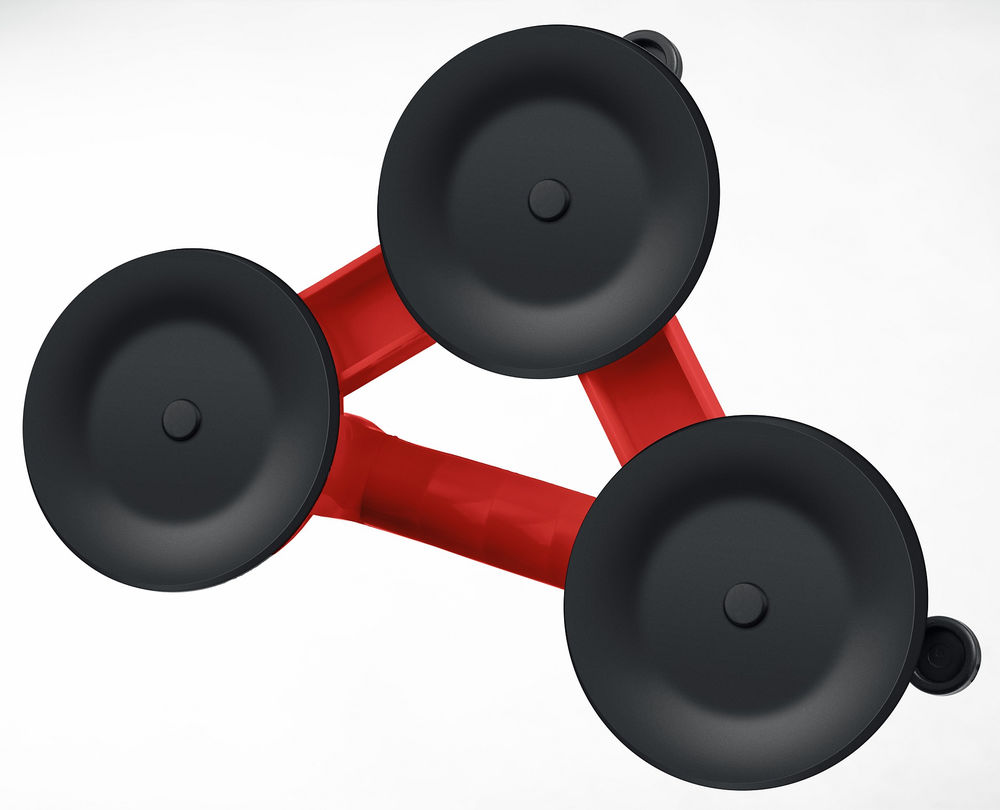 Подъемник тройной пластмассовый на присоске 140 кг ЗУБР 33724-3