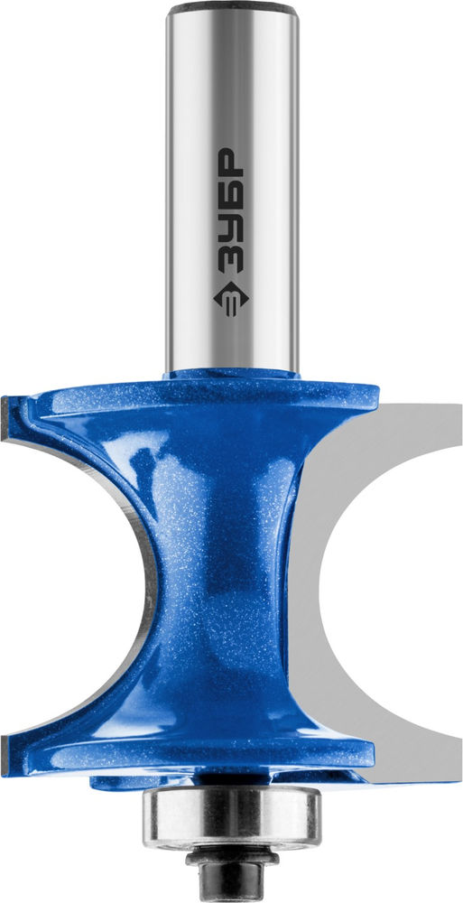 Фреза полустержневая 41.3?35 мм с подшипником радиус 12.7 мм ЗУБР Профессионал 28722-41.3