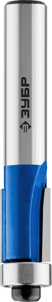 Фреза кромочная с нижним подшипником 9.5 x 25 мм, хвостовик 8 мм ЗУБР Профессионал 28727-9.5-25