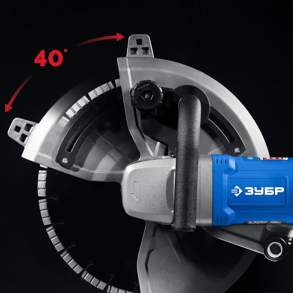 Резчик электрический по бетону d 305 мм, 2700 Вт ЗУБР Профессионал РЭ-2700-300