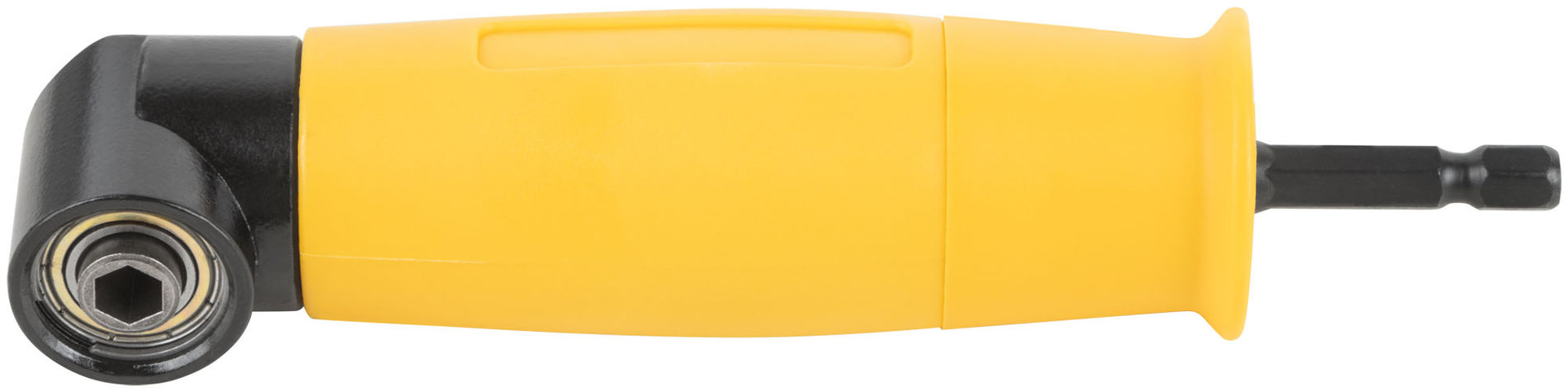 Адаптер для бит угловой металлический, нейлоновый корпус, 90 градусов (37855)