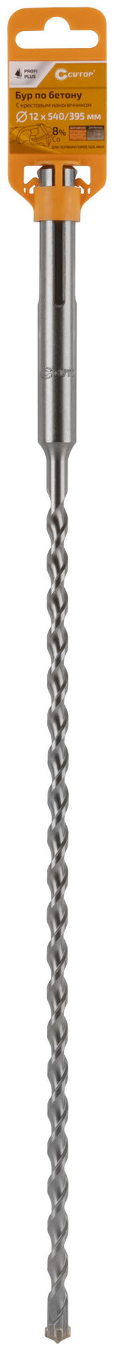 Бур по бетону CUTOP Profi Plus, SDS-Max с крестовым наконечником, 12x540 мм (42-12540)