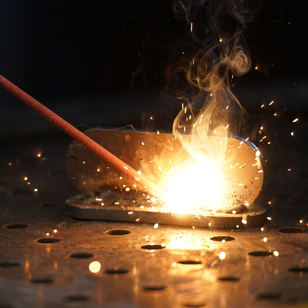 Электроды DER-46, диам. 4 мм, 1 кг, рутиловое покрытие Denzel (97516)