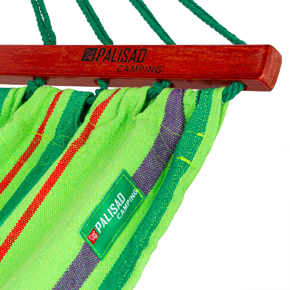 Гамак 200 х 100 см, с деревянными планками Camping Palisad (69586)