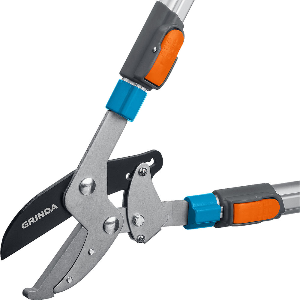 Контактный сучкорез TX-980A, 645 - 885 мм, кованные лезвия, храповый механизм, телескопический, PROLine GRINDA 424513