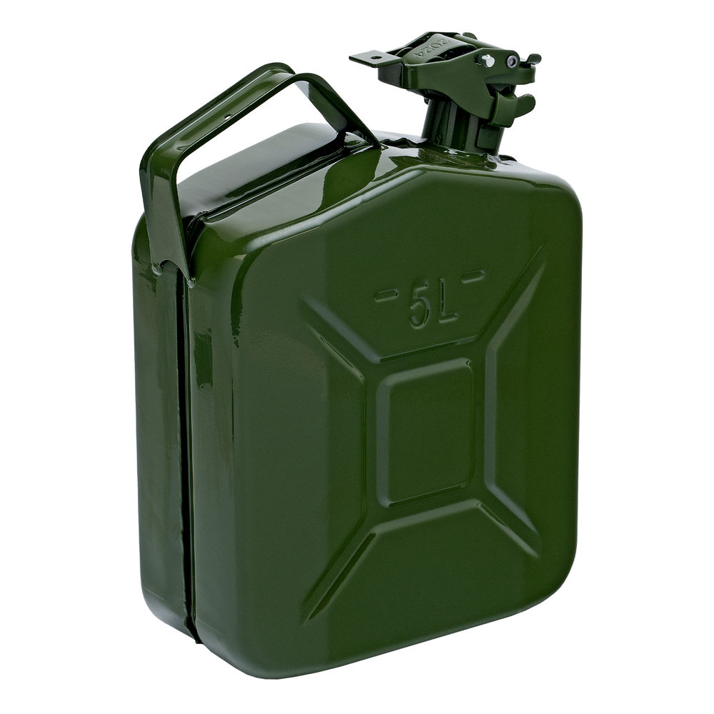 Канистра для ГСМ, металлическая, 5 литров Stels (53143)