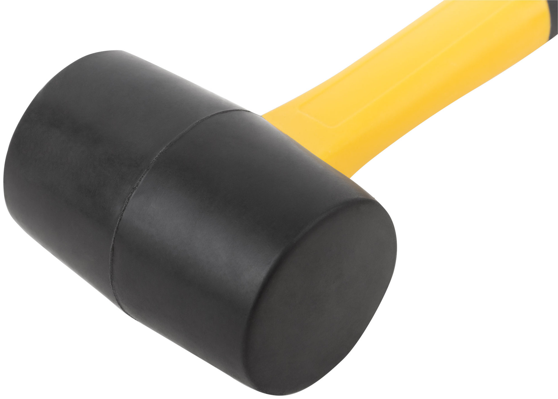 Киянка резиновая, фиберглассовая ручка 45 мм ( 230 гр )