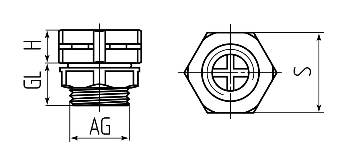 Клапан вентилируемый пластиковый КВП-М6 (Fortisflex) (88661)