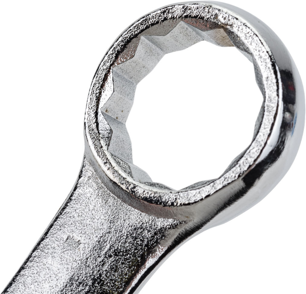 Ключ гаечный комбинированный 24х24 мм хромирование HORTZ