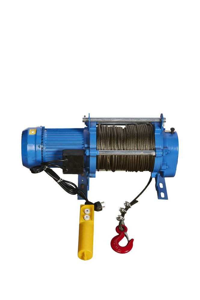 Лебедка TOR ЛЭК-500 E21 (KCD) 500 кг 220 В с канатом 100 м (T) (1026410)