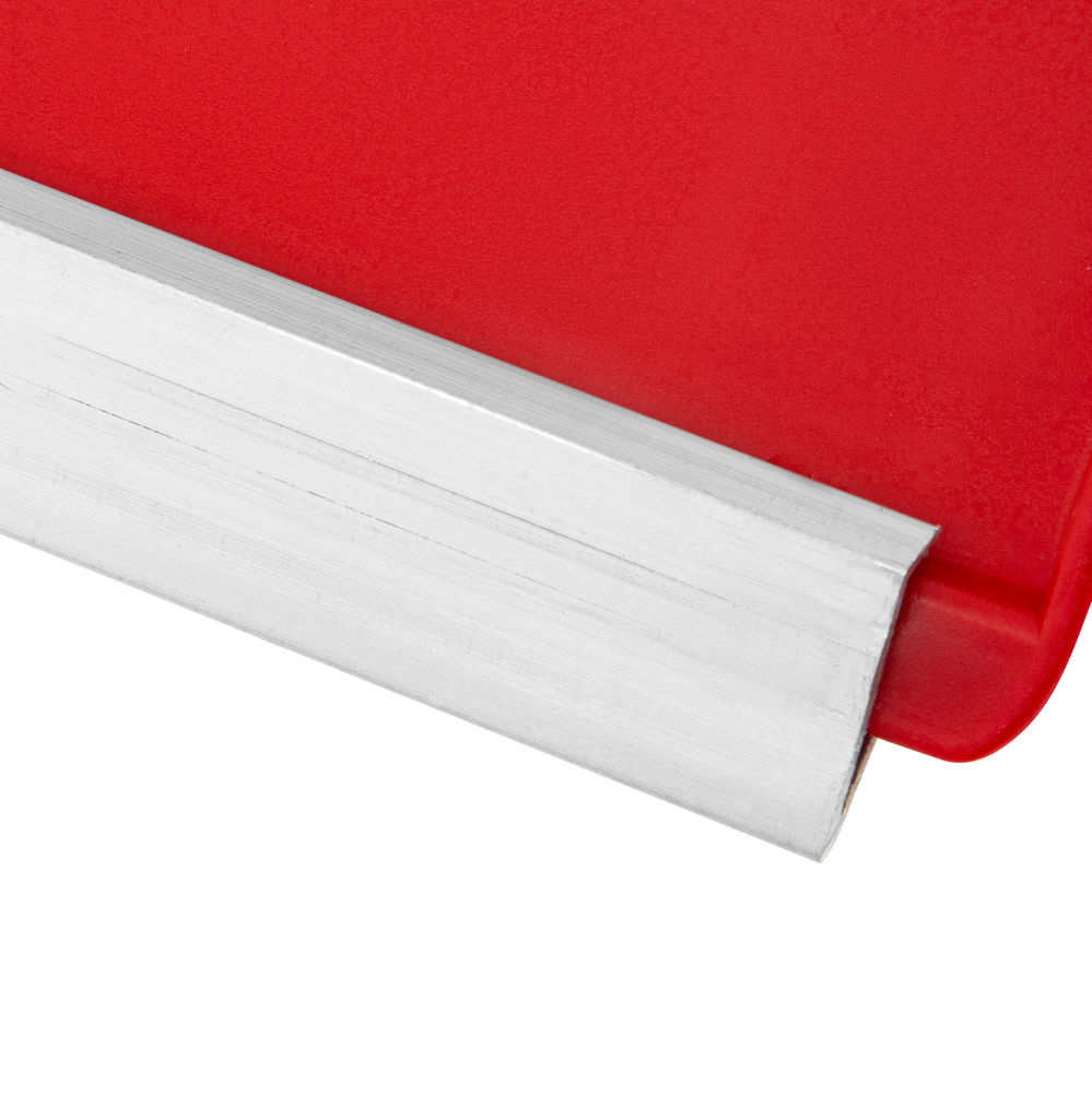 Лопата для уборки снега пластиковая, красная, 420 х 425 мм, без черенка, Сибртех (61617)