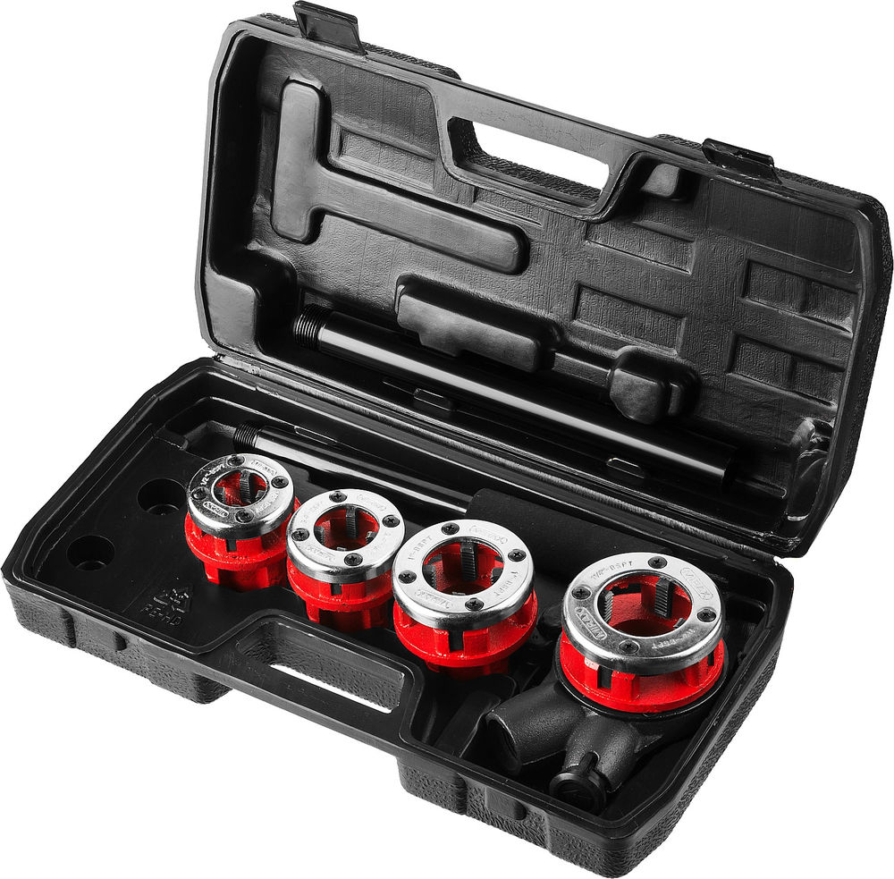 Набор клуппов с трещоткой №4 MIRAX 28240-H4