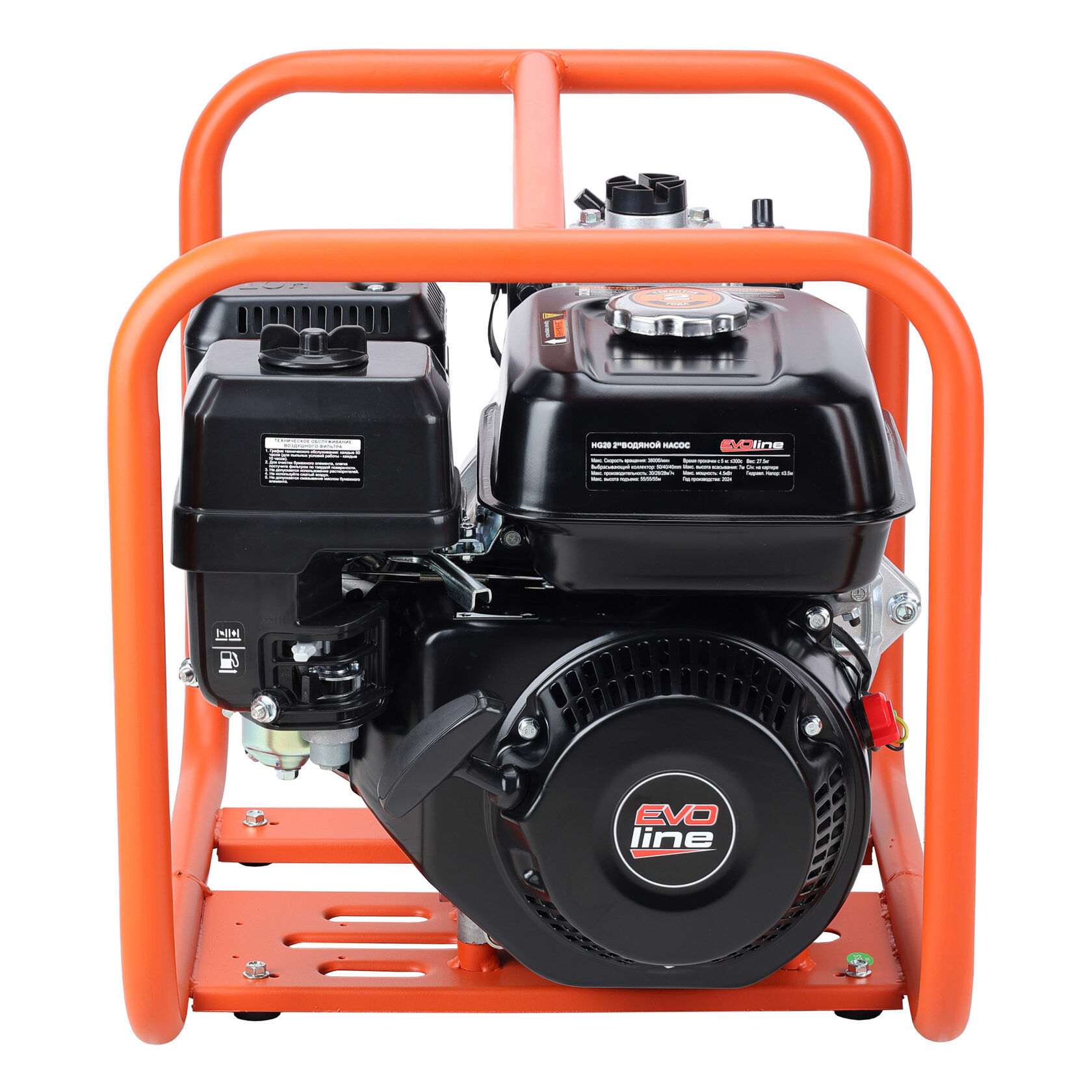 Мотопомпа бензиновая EVOline HG 20 (произведено Zongshen)