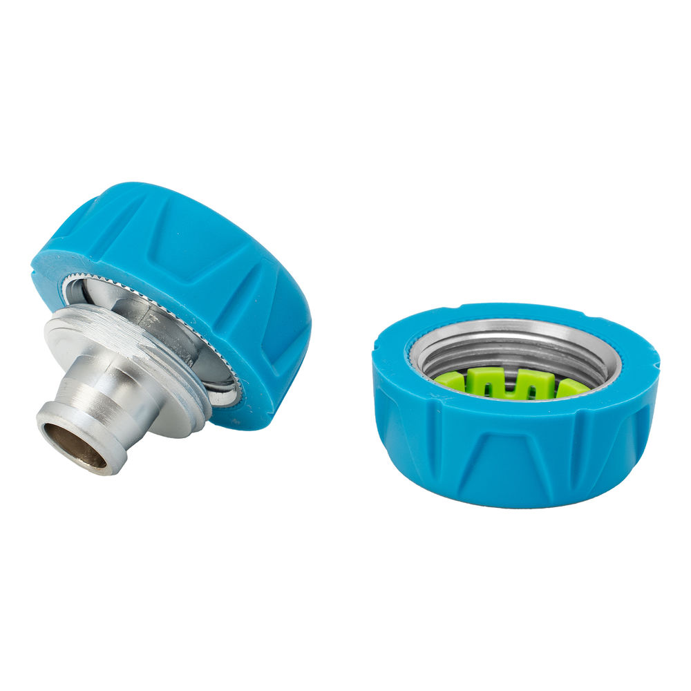 Муфта ремонтная 1/2, алюминий, TPR, LUXE Palisad (65838)