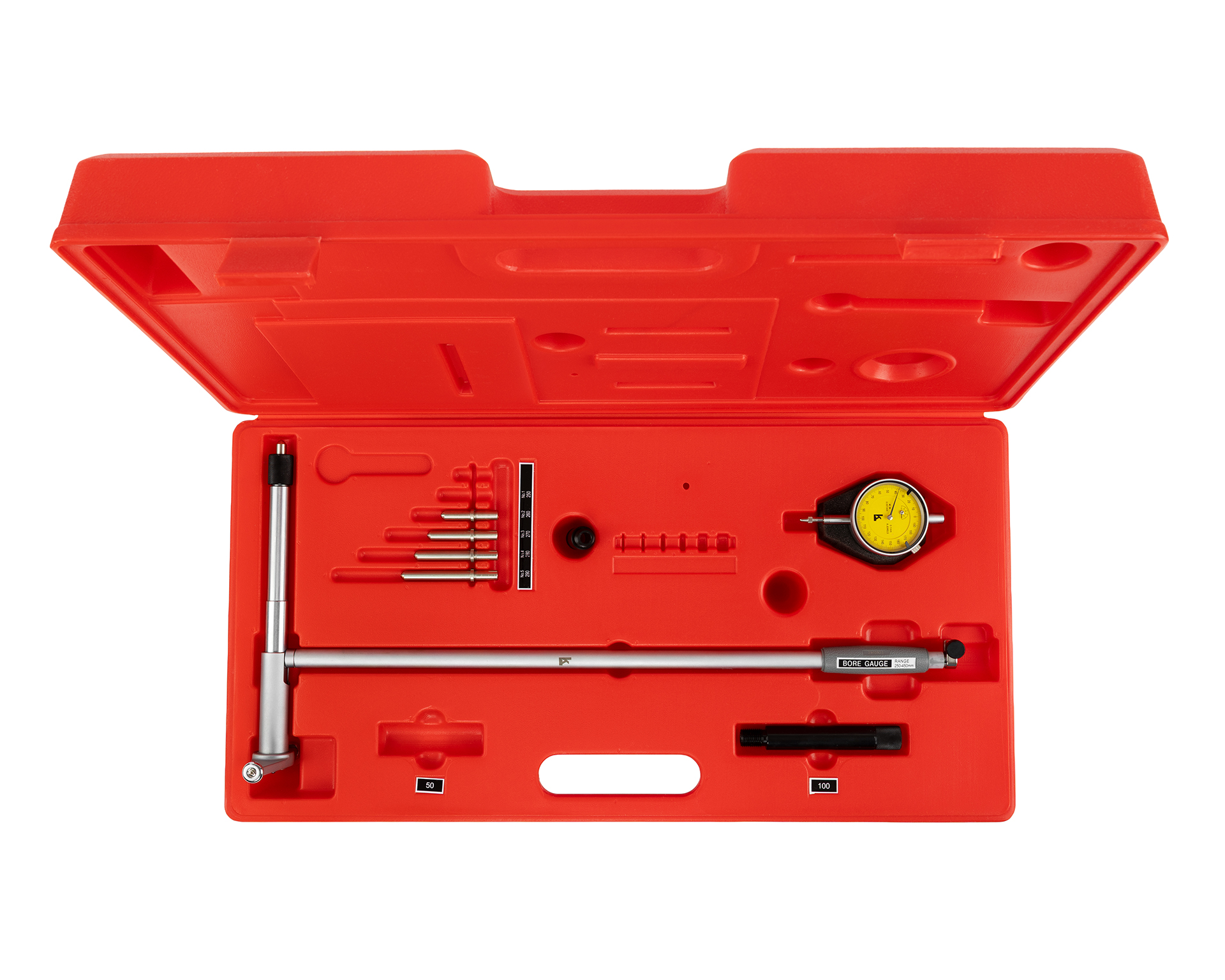 Нутромер индикаторный НИ повышенной точности 250-450 0,001 КЛБ