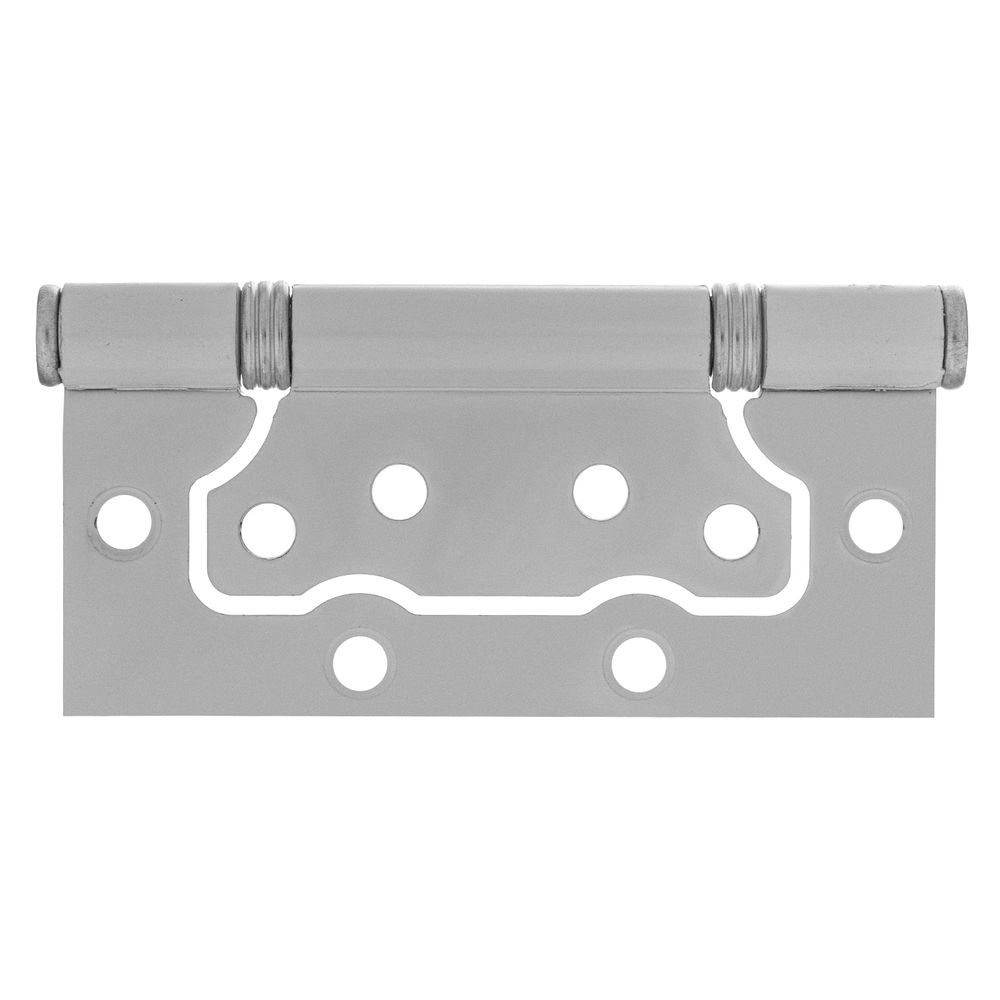 Петля накладная ПНУ-100, белая, 4 шт, (Металлист) (91565)