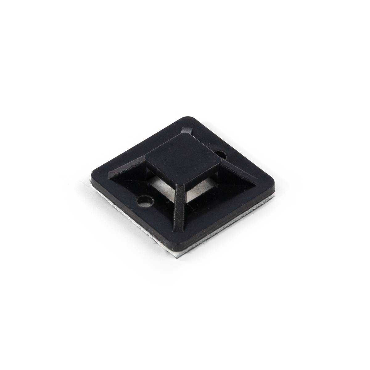 Площадка самоклеящаяся ПМС 20х20 (черн) (100шт) (Fortisflex) (63094)