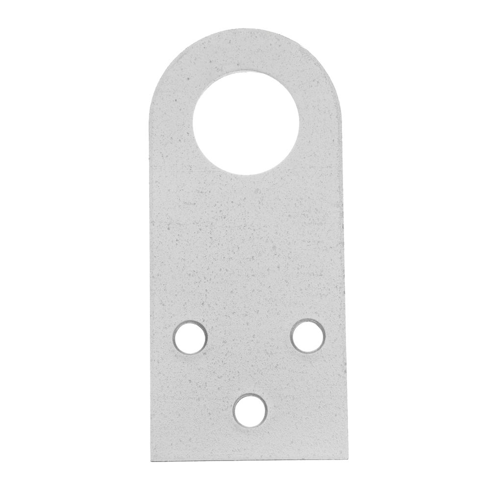 Проушина прямая, 2 мм, 90 х 40 мм, цинк Сибртех (46504)