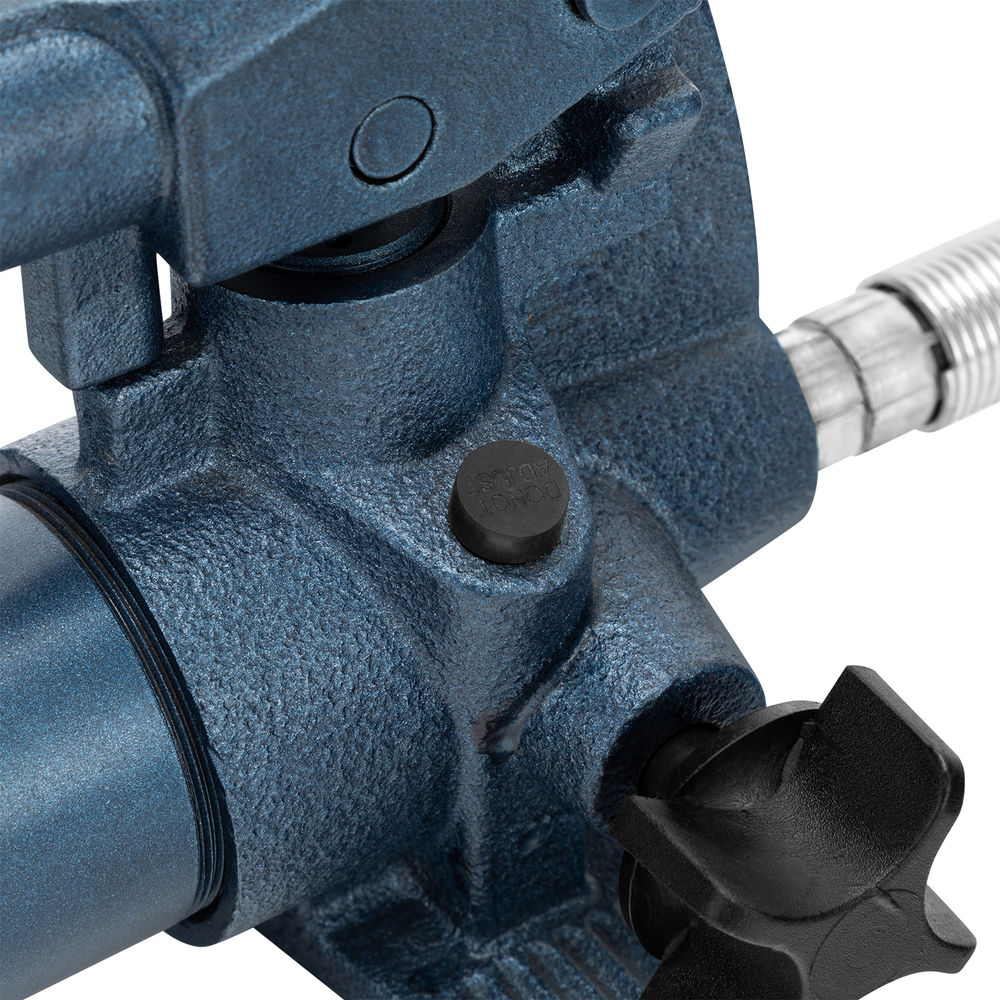 Растяжка гидравлическая, 4 т, набор из 17 предметов, 7 сменных насадок, в пластиковом кейсе Stels (51354)