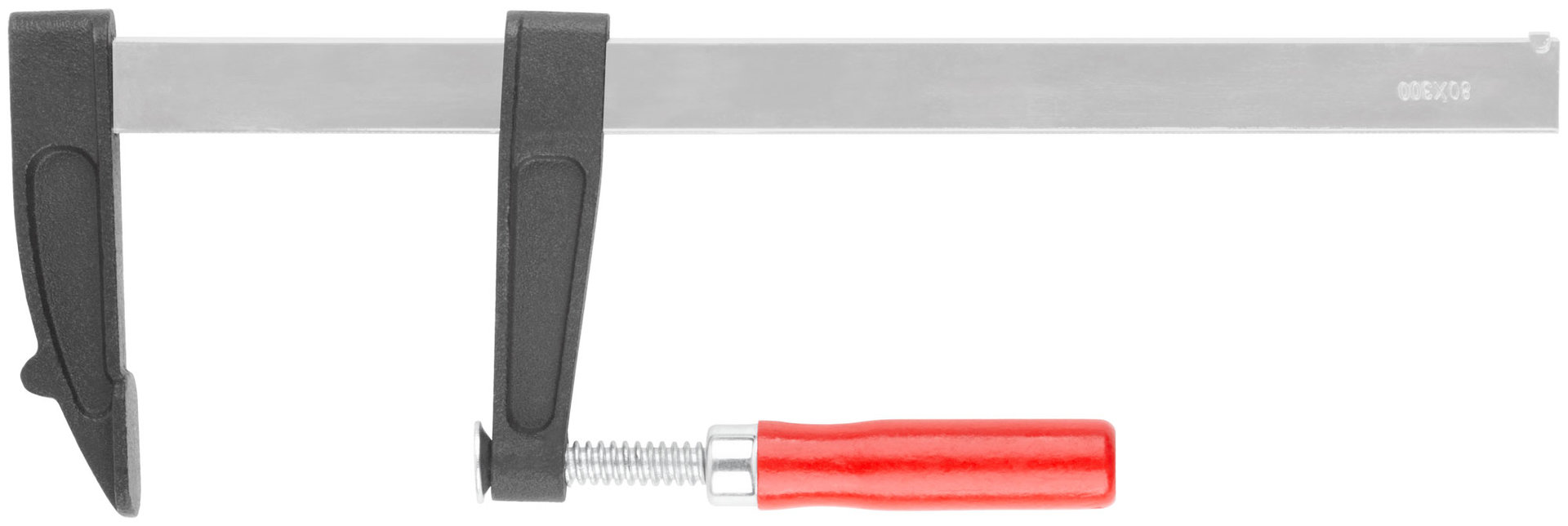 Струбцина тип F 80x300 мм (59031)