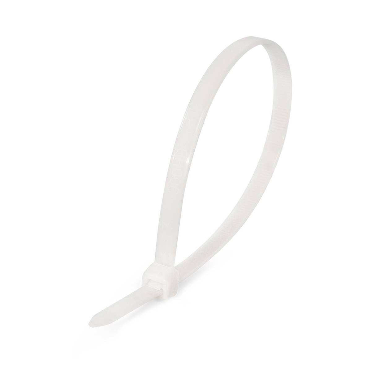 Стяжка нейлоновая КСС 12x500 (бел) (100шт) (Fortisflex) (89901)