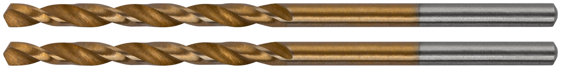 Сверла HSS по металлу, титановое покрытие, в блистере 2,5 мм (2 шт.) (34325)