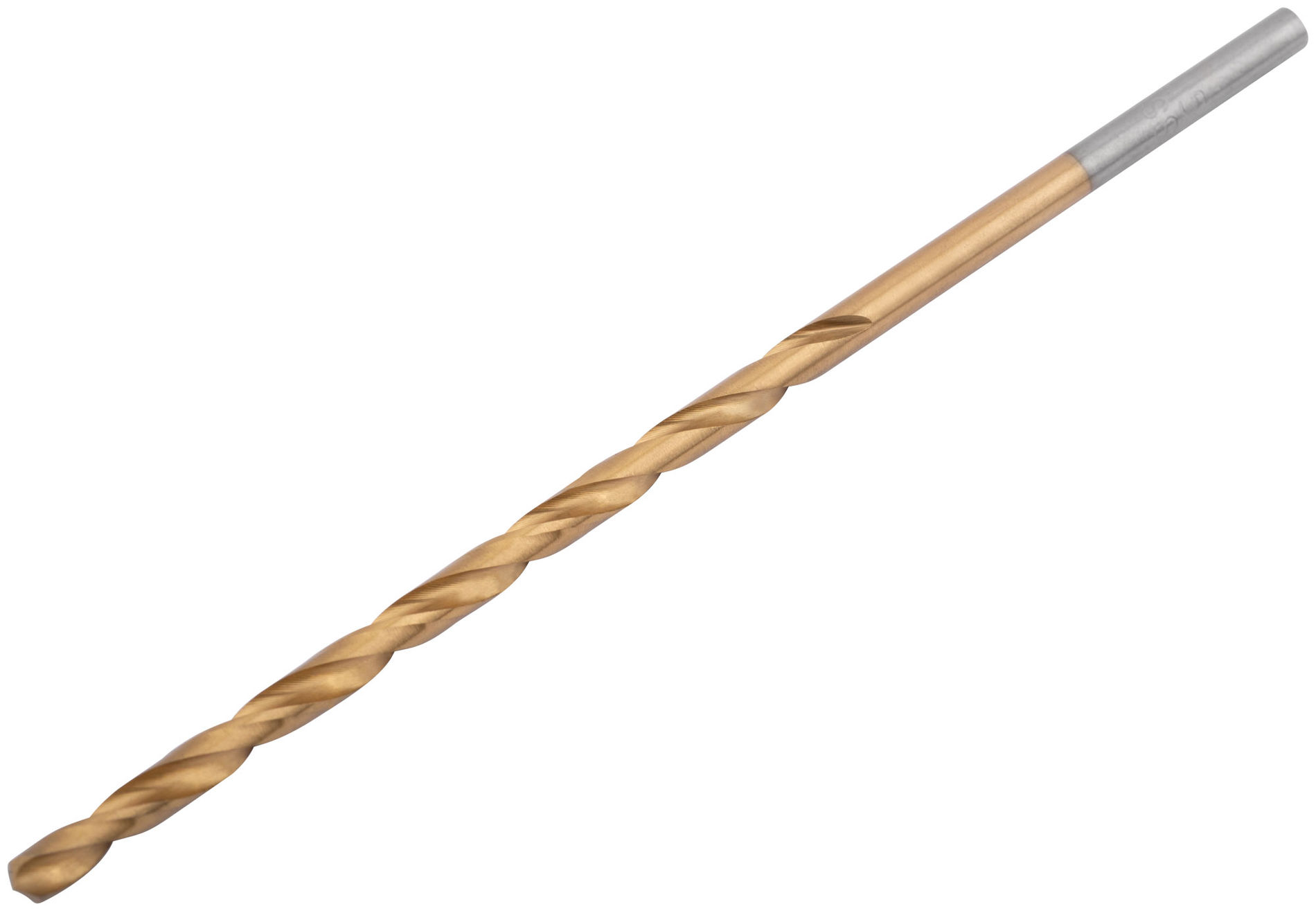 Сверла HSS по металлу, удлиненные, титановое покрытие 3,5х112 мм (10 шт.) (34235)