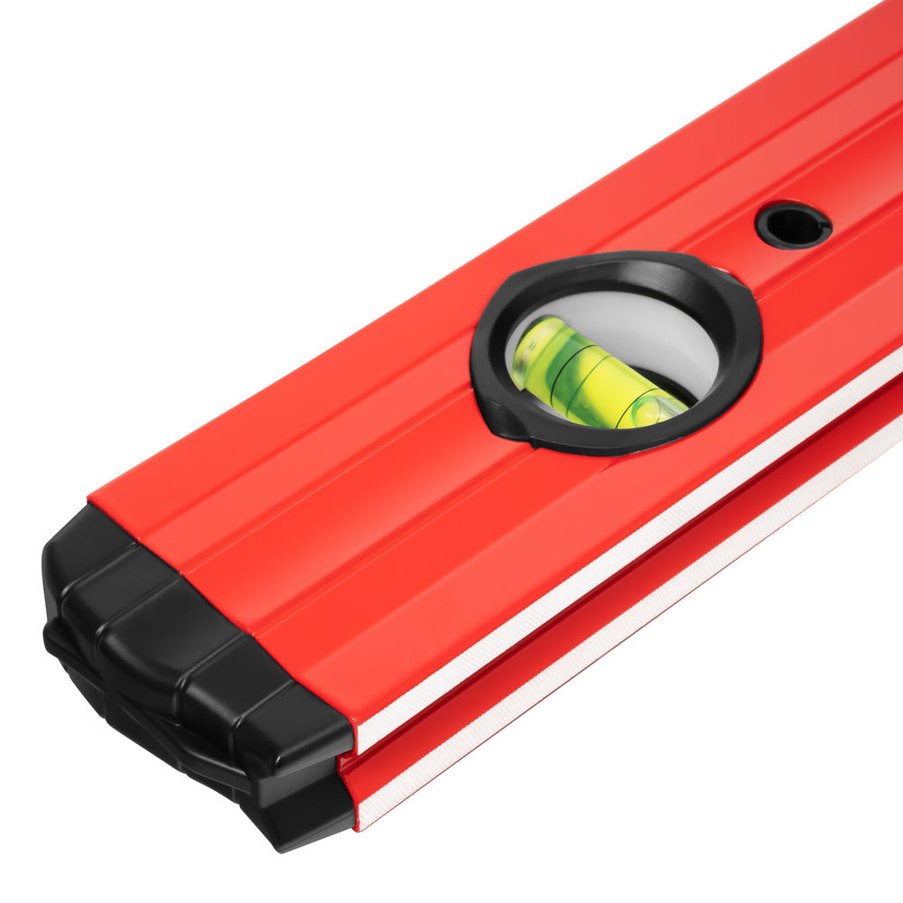 Уровень алюминиевый, 2000 мм, фрезерованный, 3 глазка, две эргономичные ручки Matrix (33234)