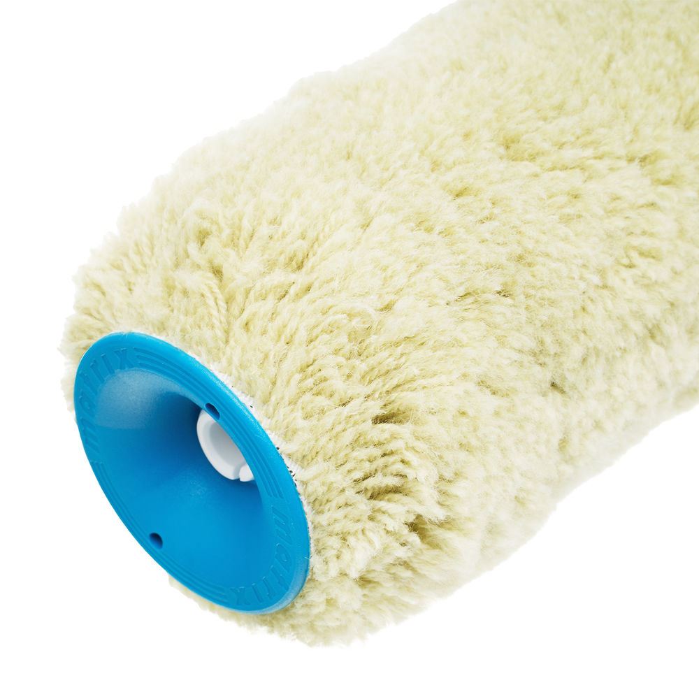 Валик для фасадных работ синтетический с двухкомпонентной ручкой, 250 мм, ворс 18 мм, D 48 мм, D ручки 6 мм, полиакрил Matrix (80656)