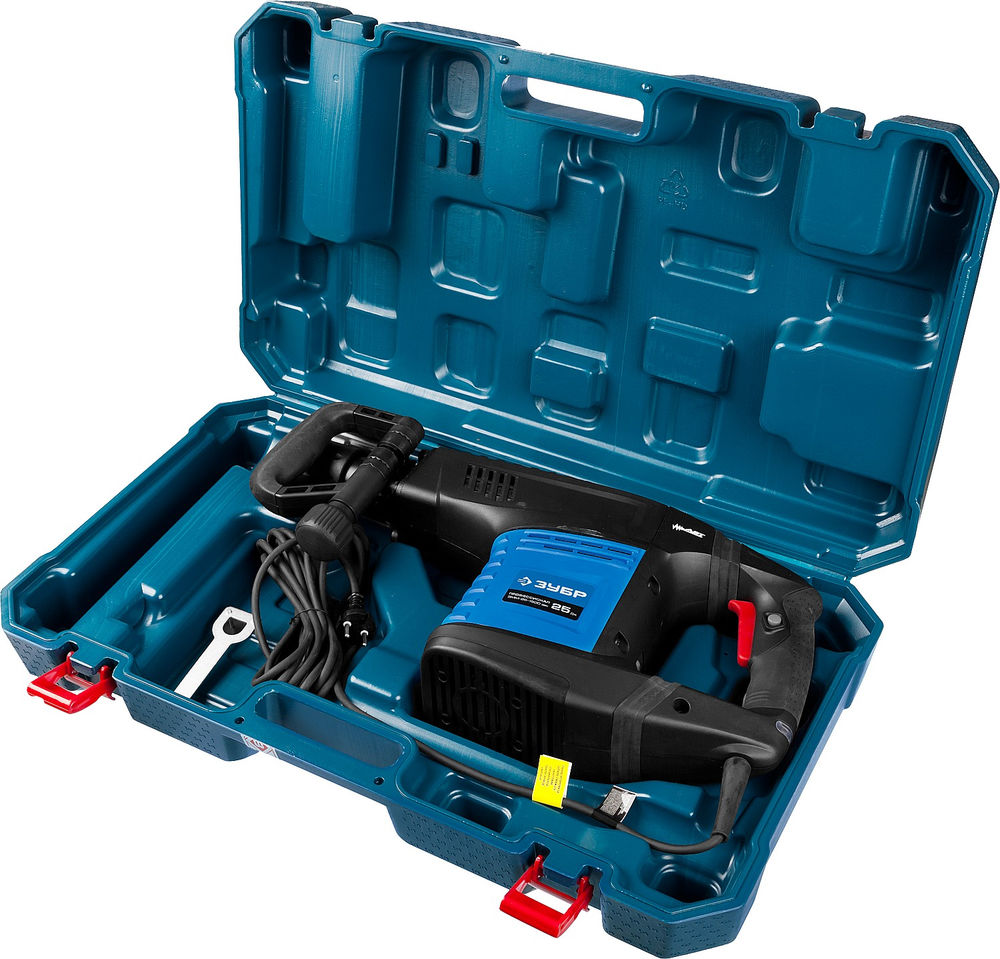 Отбойный молоток SDS-Max 25 Дж, 1500 Вт, АВТ ЗУБР Профессионал ЗММ-25-1500 ЭВК