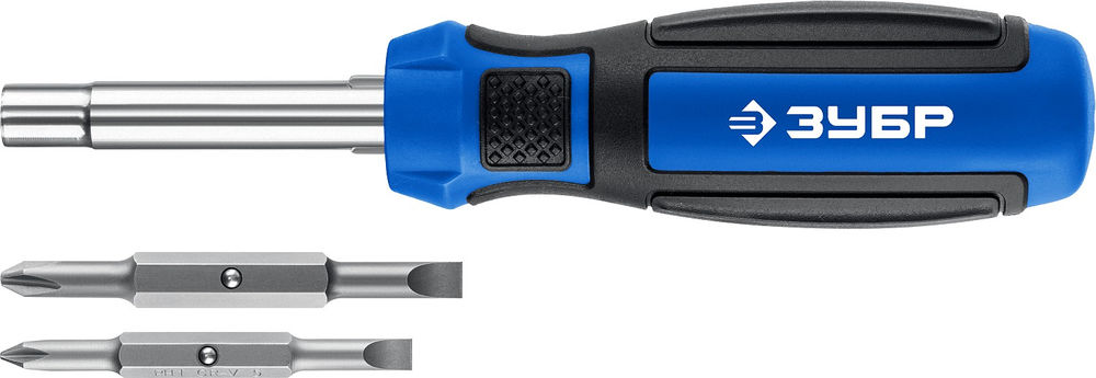 Отвертка комбинированная 6 в 1 ЗУБР Профессионал 25030