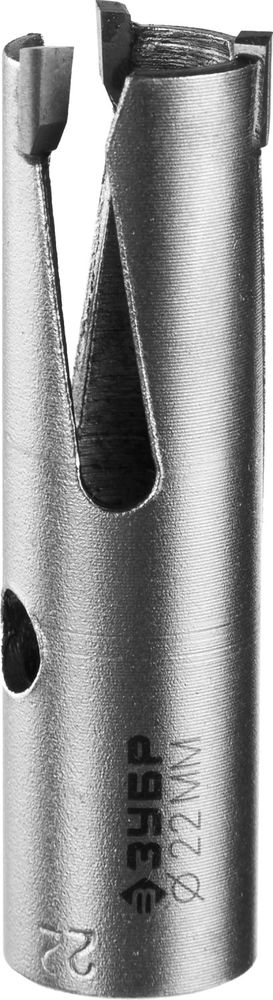 Коронка с твердосплавными резцами 22 мм ЗУБР Проуниверсал Профессионал 29514-22