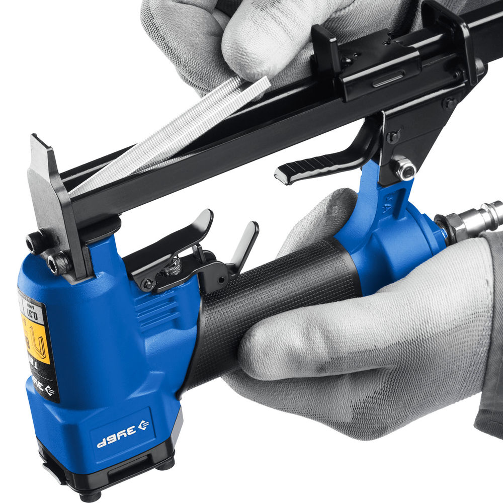 Пневматический степлер для скоб 21Ga, тип 80 (6-16 мм) ЗУБР Т80 Профессионал 31938