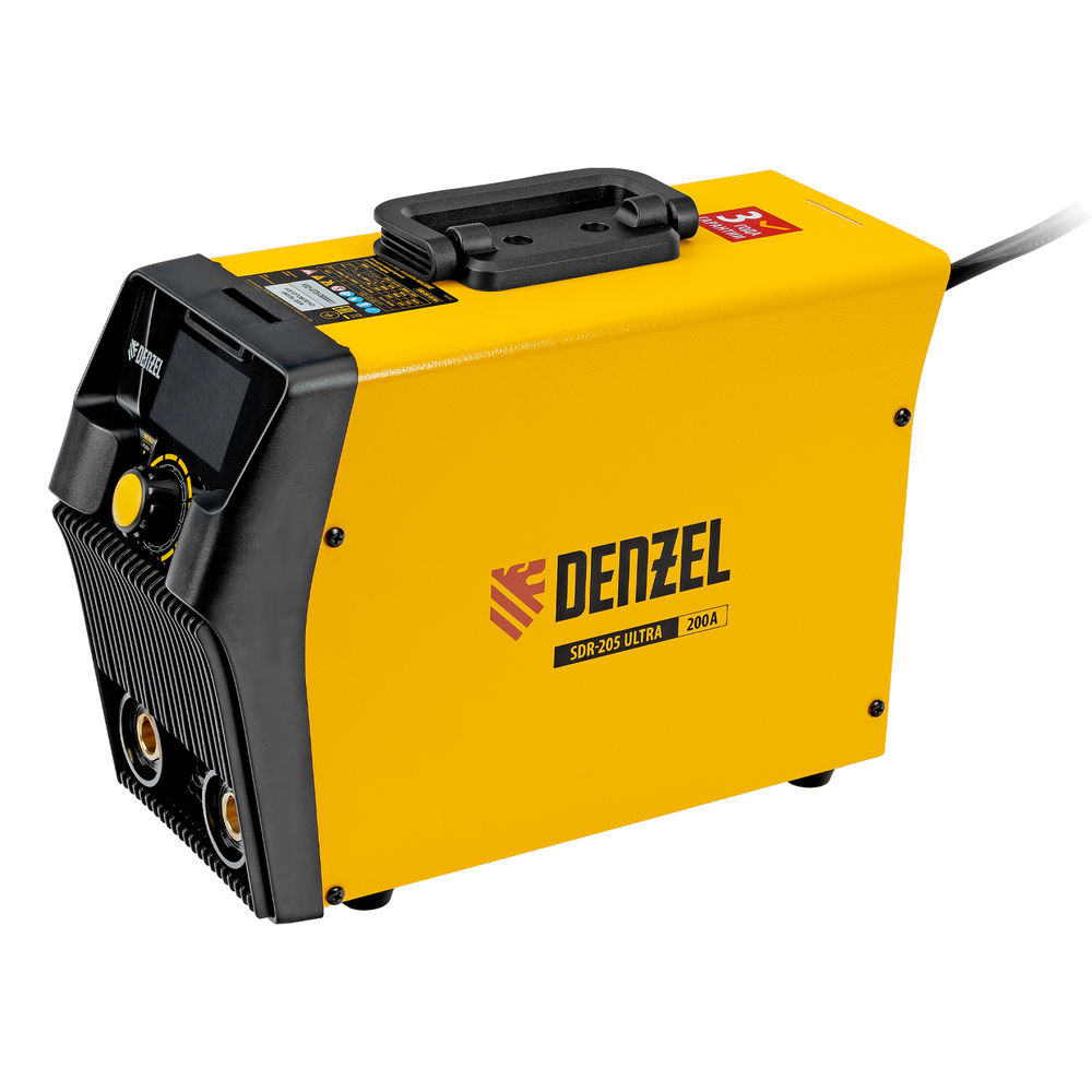 Аппарат инвертор. дуговой сварки SDR-205 Ultra, 200 А, ПВ 60% Denzel (94360)