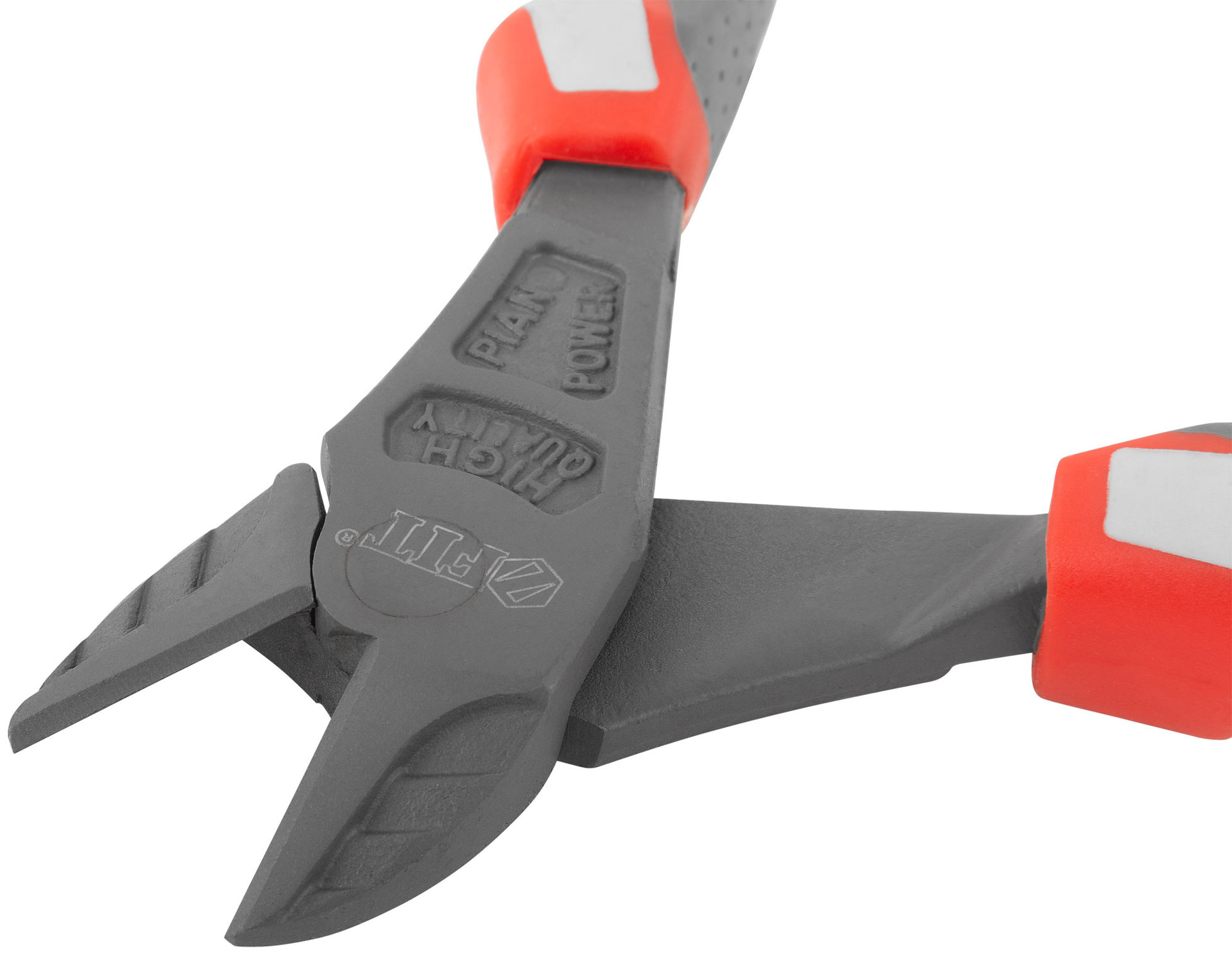 Бокорезы Эталон усиленные, смещенный шарнир, CrV сталь, ребра жесткости на губках, тефлоновое покрытие, 3К прорезиненные ручки 180 мм